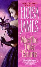 When the Duke Returns Paperback  by Eloisa James