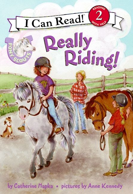 Pony Scouts: Really Riding! Book Cover