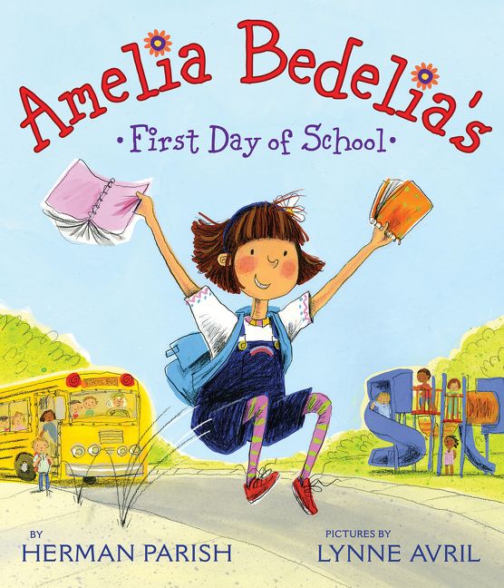 Amelia Bedelia's First Day of School Book Cover
