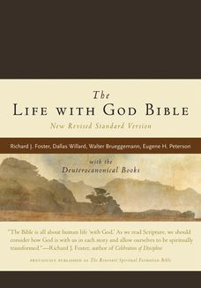 The Life with God Bible NRSV (Compact, Ital Leath, Brown)