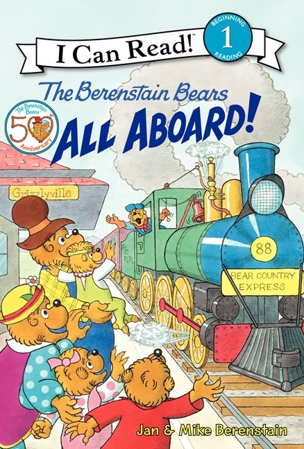 The Berenstain Bears: All Aboard! Book Cover