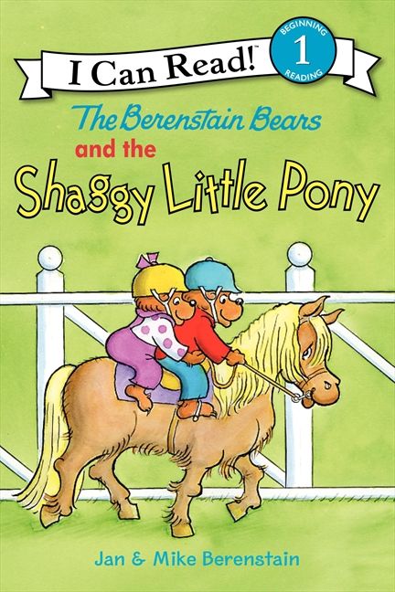 The Berenstain Bears and the Shaggy Little Pony Book Cover