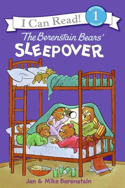 The Berenstain Bears' Sleepover Book Cover