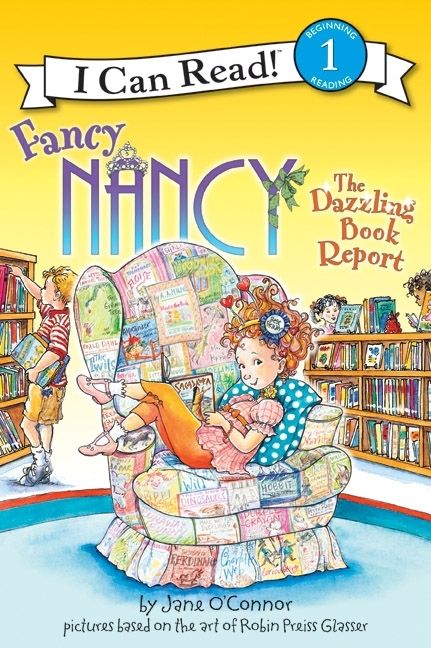 Fancy Nancy: The Dazzling Book Report Book Cover