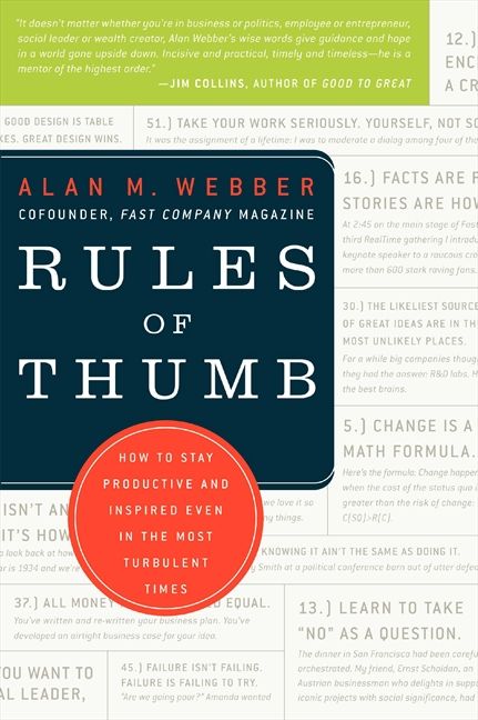 Rules of Thumb, Paperback, Alan M. Webber