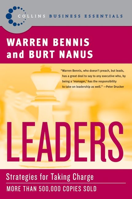 Book cover image: Leaders: The Strategies for Taking Charge