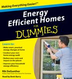 Energy Efficient Homes for Dummies Downloadable audio file ABR by Rik DeGunther