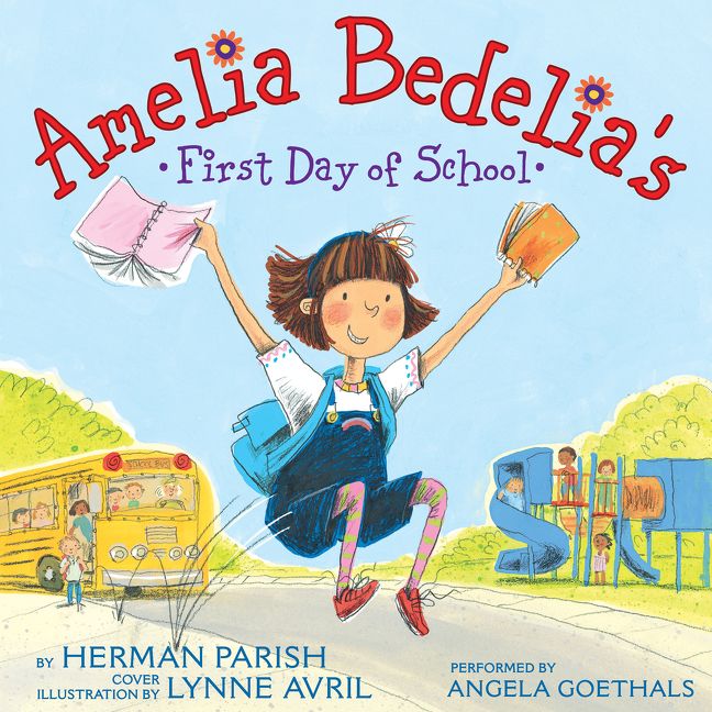 Amelia Bedelia's First Day of School Book Cover