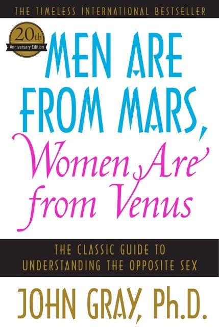 Man from mars women from venus book