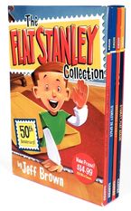 The Flat Stanley Collection Box Set Paperback  by Jeff Brown