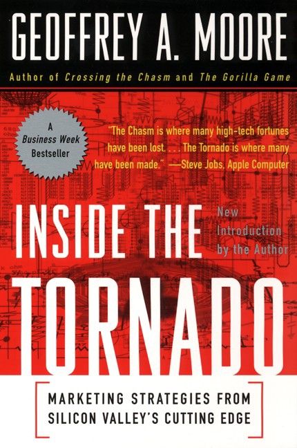 Book cover image: Inside the Tornado: Strategies for Developing, Leveraging, and Surviving Hypergrowth Markets
