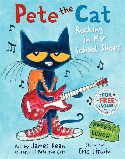 Pete the Cat: Rocking in My School Shoes Book Cover