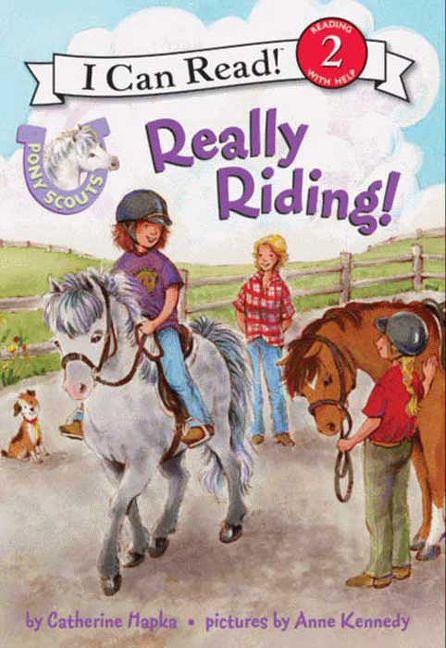 Pony Scouts: Really Riding! Book Cover