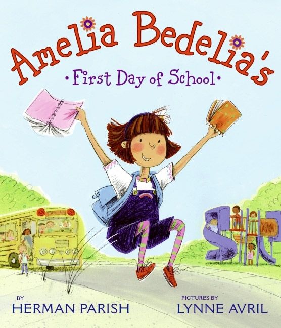 Amelia Bedelia's First Day of School Book Cover