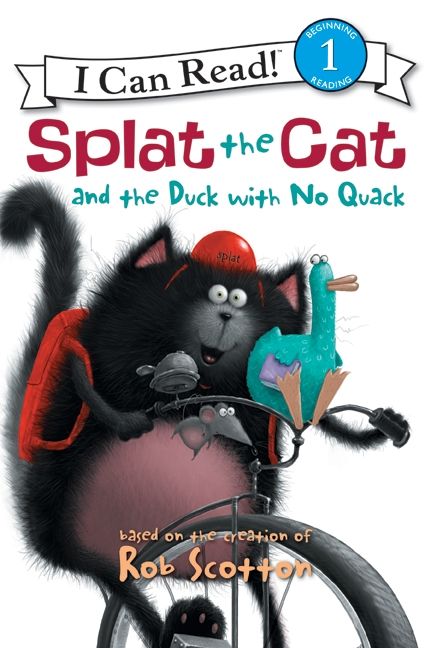 Splat the Cat and the Duck with No Quack Book Cover