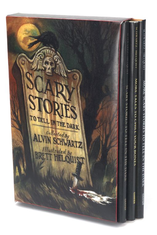 Scary Stories Box Set Alvin Schwartz Paperback