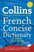 Collins French Concise, 5th Edition