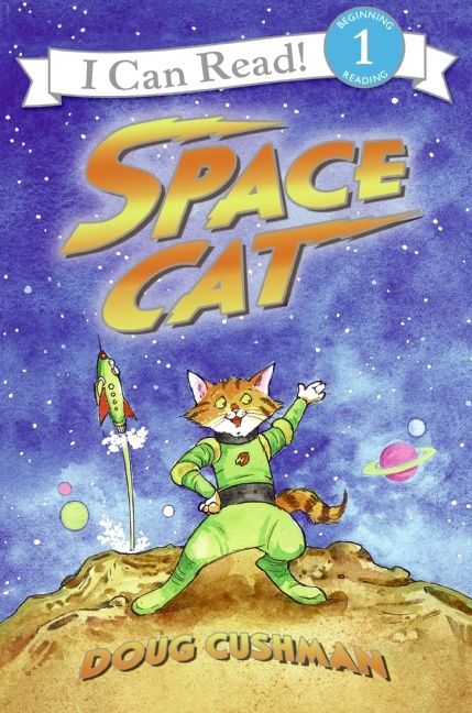 Space Cat Book Cover