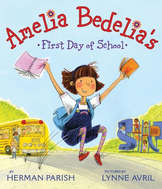 Amelia Bedelia's First Day of School Book Cover