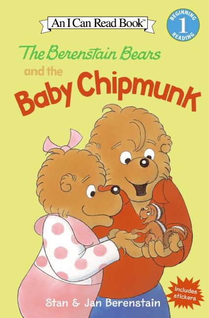 The Berenstain Bears and the Baby Chipmunk Book Cover