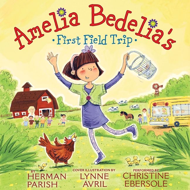 Amelia Bedelia's First Field Trip Unabridged Book Cover