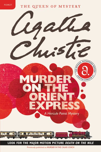 Image result for murder on the orient express book cover