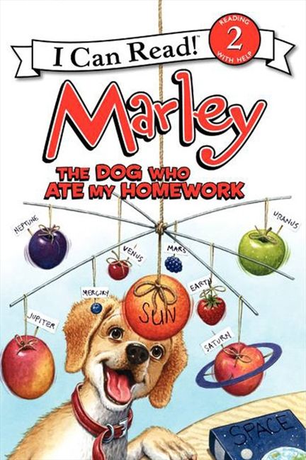 Marley: The Dog Who Ate My Homework Book Cover