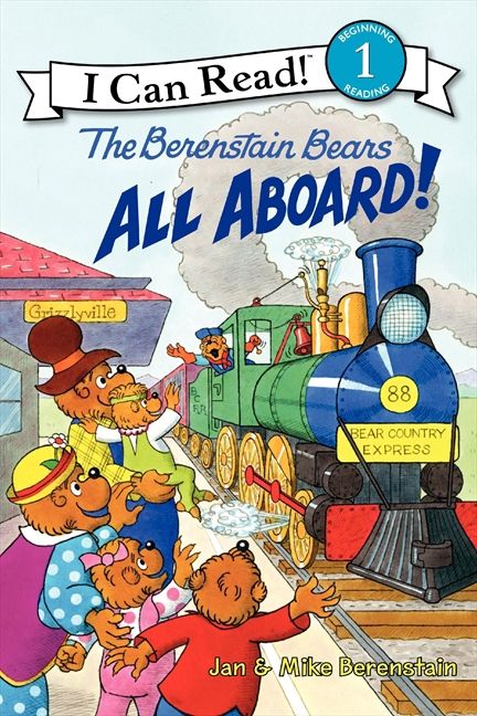 The Berenstain Bears: All Aboard! Book Cover