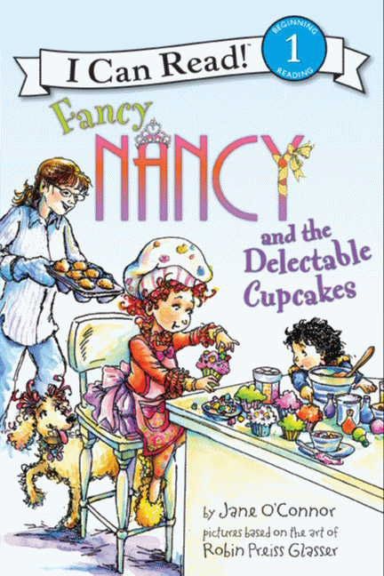 Fancy Nancy and the Delectable Cupcakes Book Cover