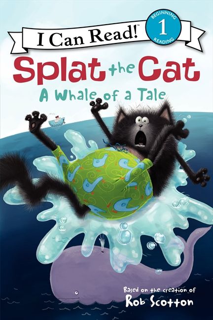 Splat the Cat: A Whale of a Tale Book Cover