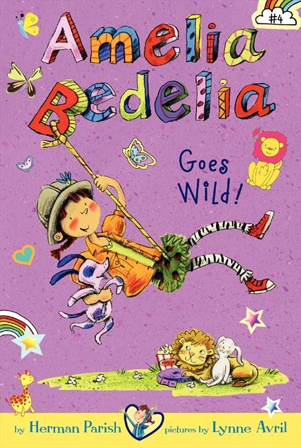 Amelia Bedelia Chapter Book #4: Amelia Bedelia Goes Wild! Book Cover