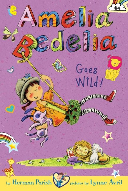 Amelia Bedelia Chapter Book #4: Amelia Bedelia Goes Wild! Book Cover
