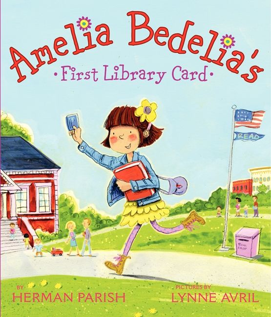 Amelia Bedelia's First Library Card Book Cover