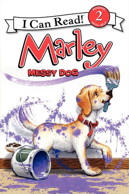 Marley: Messy Dog Book Cover