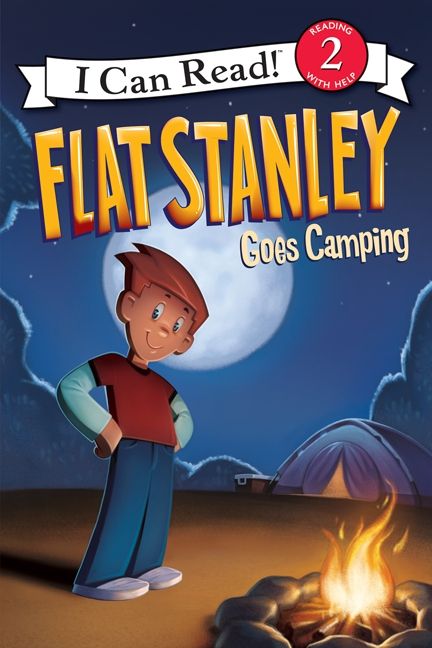 Flat Stanley Goes Camping Book Cover
