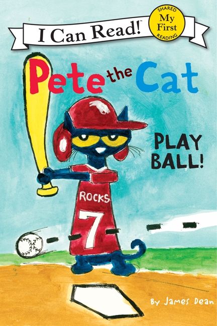 Pete the Cat: Play Ball! Book Cover