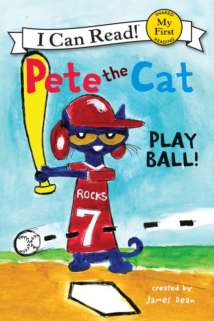 Pete the Cat: Play Ball! Book Cover