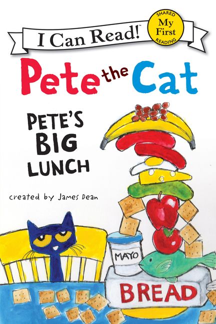 Pete the Cat: Pete's Big Lunch Book Cover