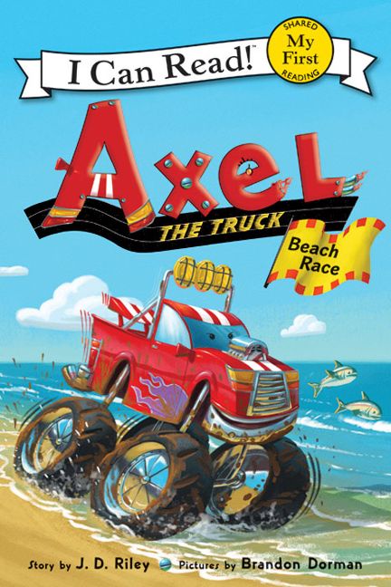 Axel the Truck: Beach Race Book Cover