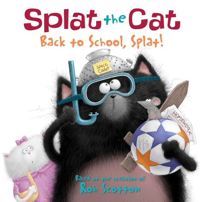 Splat the Cat: Back to School, Splat! - Rob Scotton - E-book