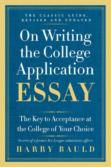 writing a college application essay key