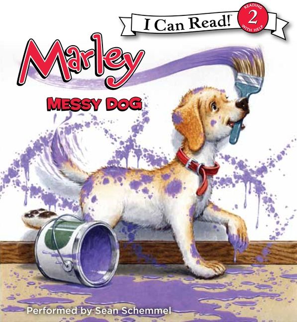 Marley: Messy Dog Book Cover