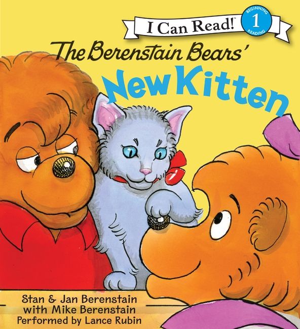 Berenstain Bears' New Kitten Unabridged, The Book Cover