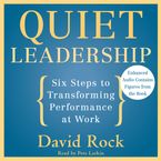 Quiet Leadership Downloadable audio file UBR by David Rock