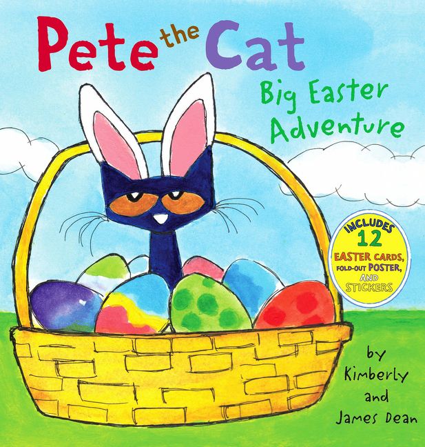 Pete the Cat: Big Easter Adventure Book Cover