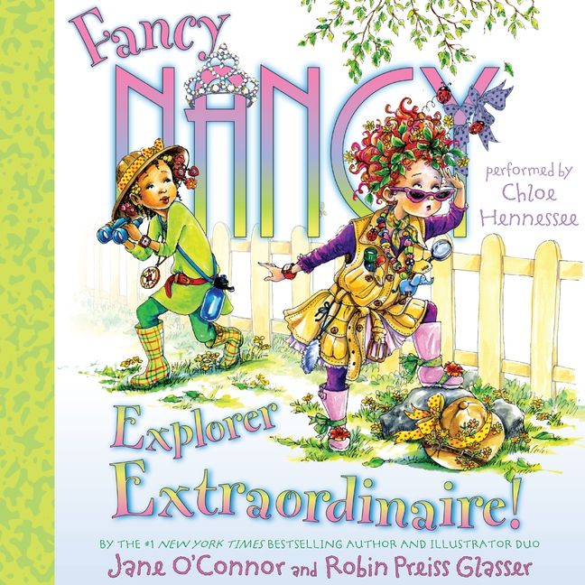 Fancy Nancy: Explorer Extraordinaire! Unabridged Book Cover