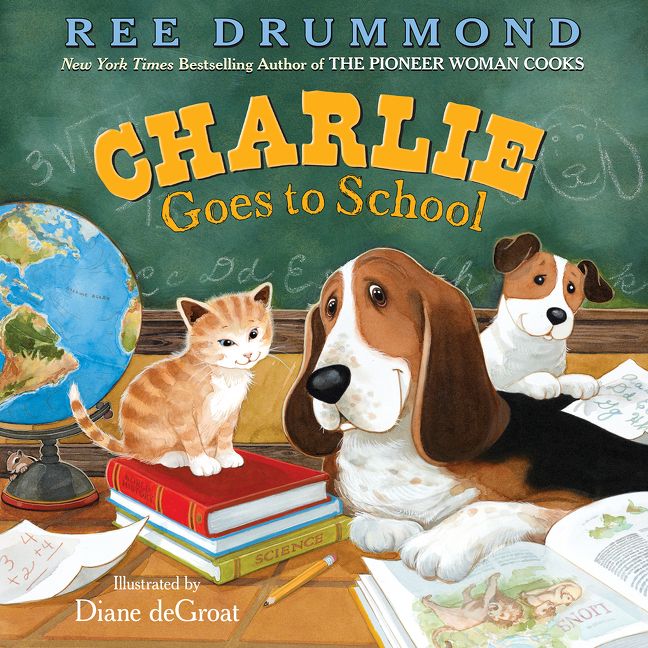 Charlie Goes to School Book Cover