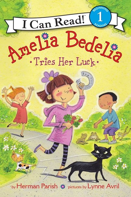 Amelia Bedelia Tries Her Luck Book Cover