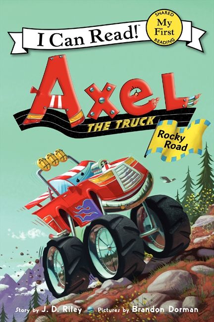 Axel the Truck: Rocky Road Book Cover