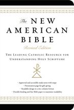 New American Bible (Non-Flex Black Imitation Leather)